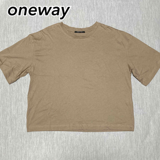 ワンウェイ(one*way)の【新品】 oneway ビッグシルエット オーバーサイズ Tシャツ(Tシャツ(半袖/袖なし))