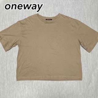 ワンウェイ(one*way)の【新品】 oneway ビッグシルエット オーバーサイズ Tシャツ(Tシャツ(半袖/袖なし))