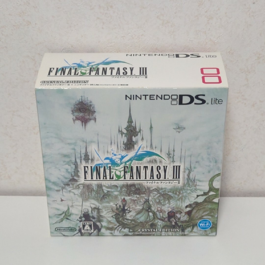 任天堂 DS ファイナルファンタジー3 本体 とソフト付き