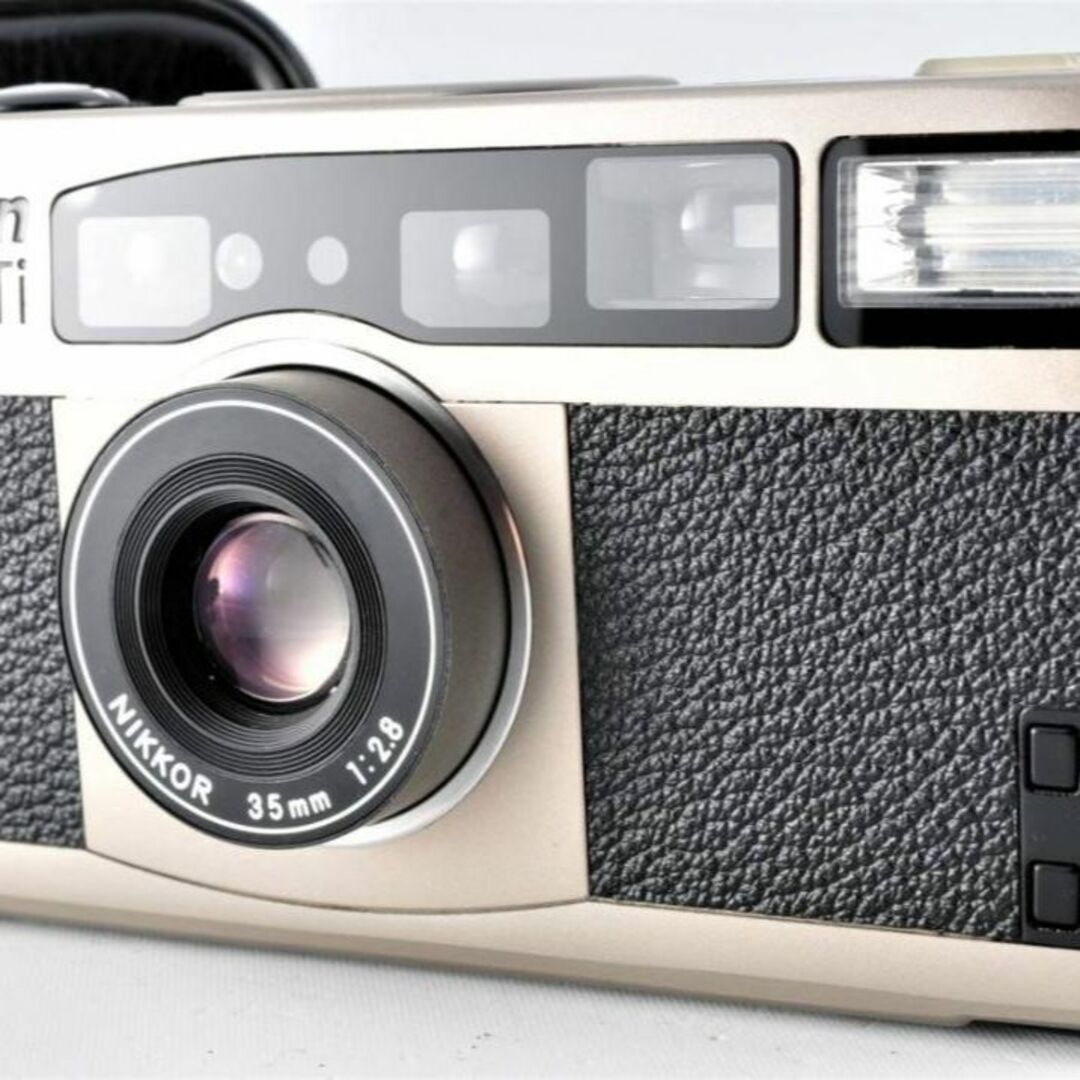 ニコン35TI コンパクト35ミリ フィルムカメラ-