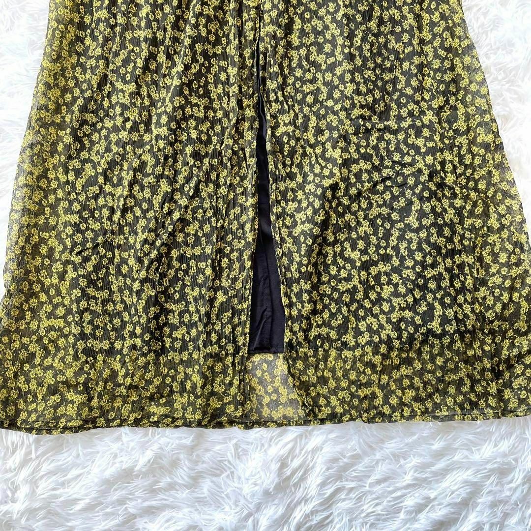 TODAYFUL(トゥデイフル)のTODAYFUL フラワー　スリットスカート　ジャガード　花柄　トゥデイフル レディースのスカート(ロングスカート)の商品写真