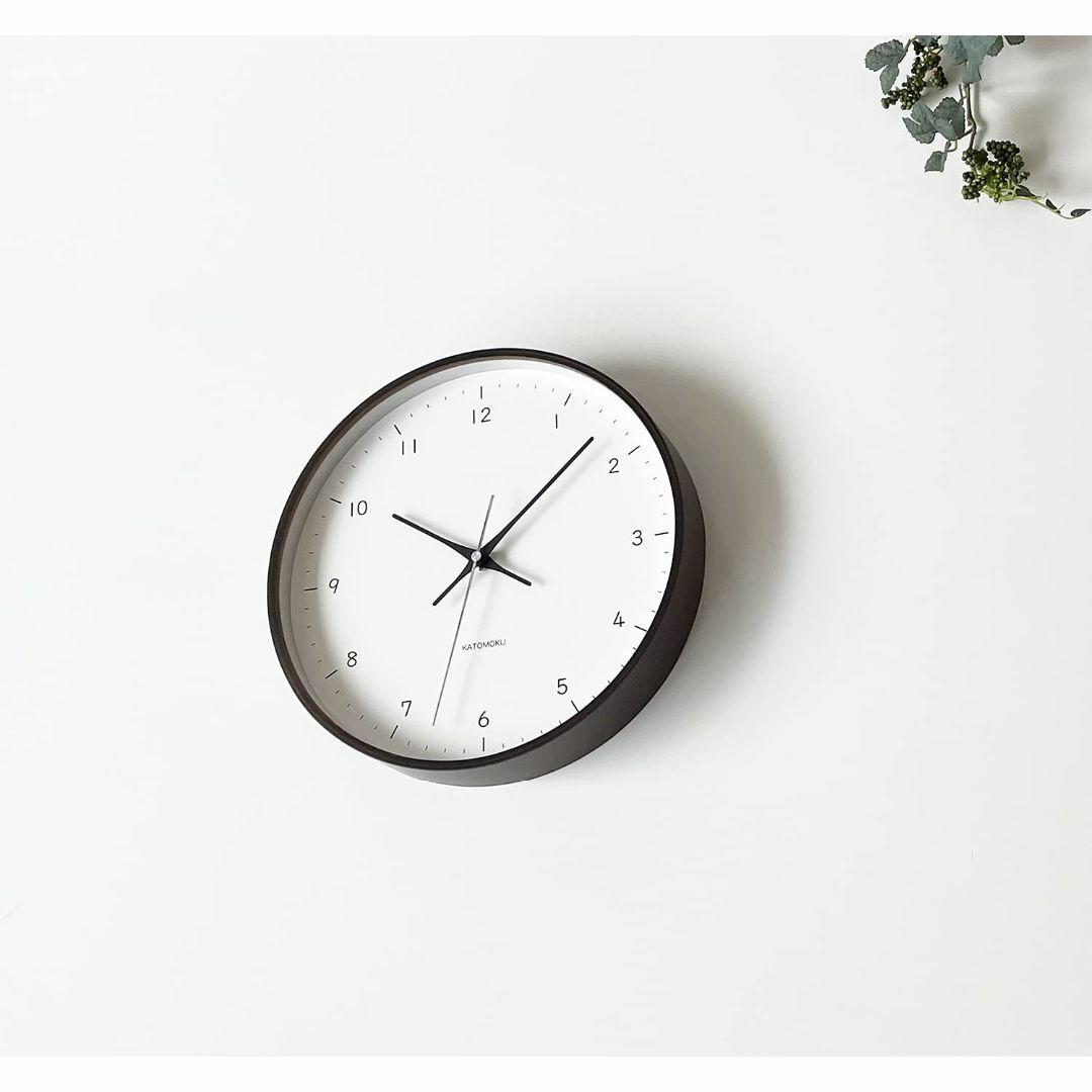 カウンター活動 【新着商品】KATOMOKU plywood wall clock 12 km- 置時計