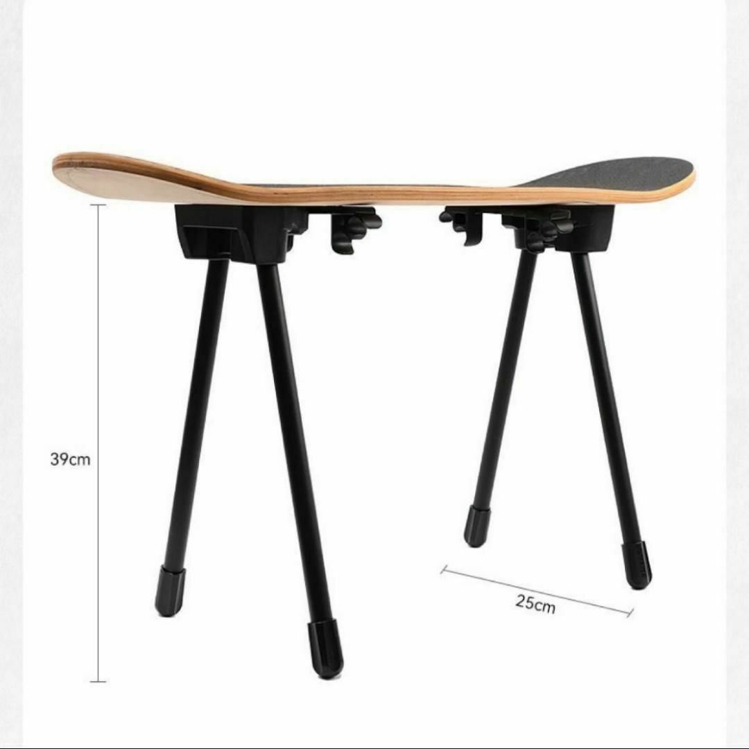 スケートボードサイドテーブル スツールキット 脚 チェア DIY 椅子 脚のみ 1