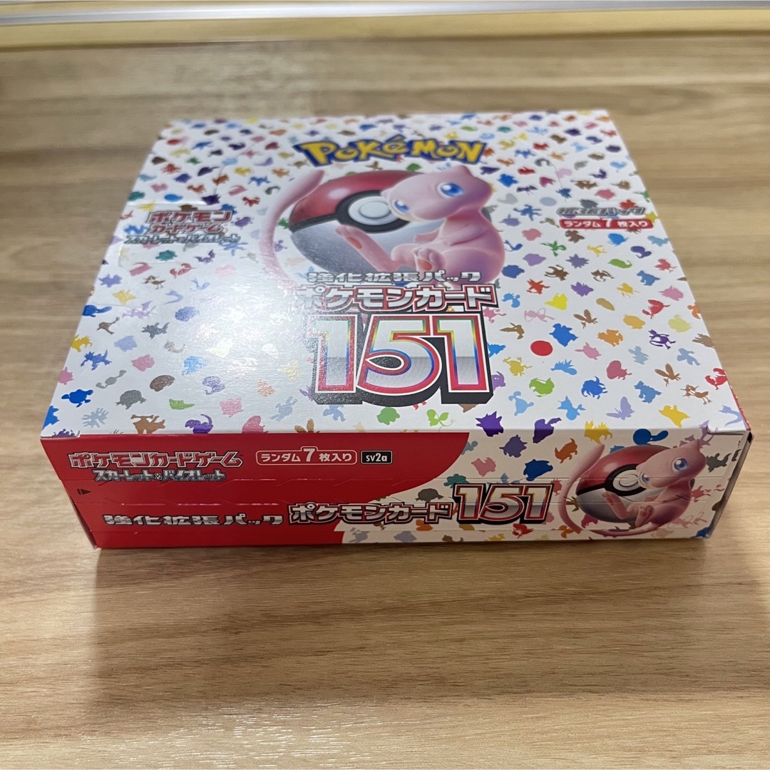 ポケモンカード　151box  1BOX 未開封　シュリンク付き　ポケカ