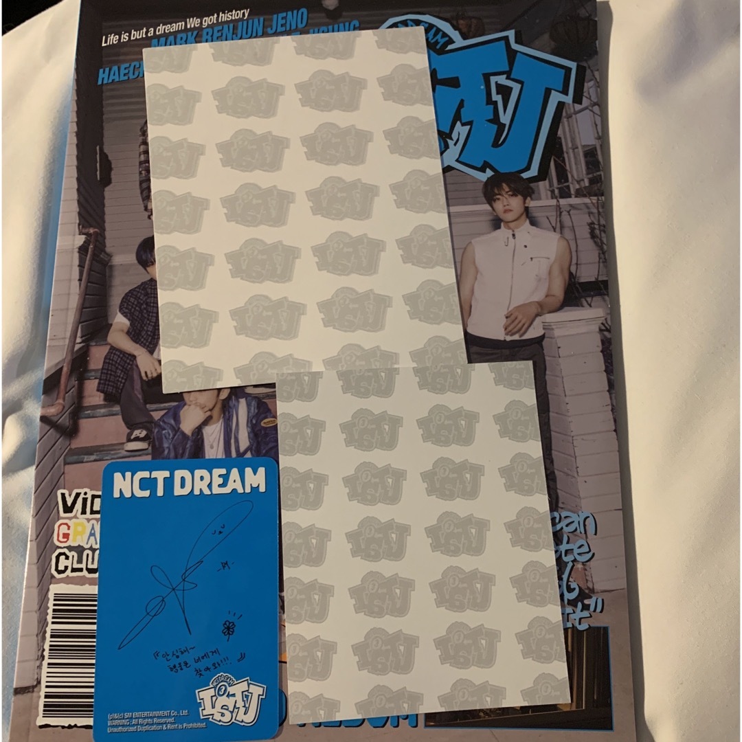 NCT - NCT DREAM ISTJ アルバム トレカ ポロライド ロンジュン チソン