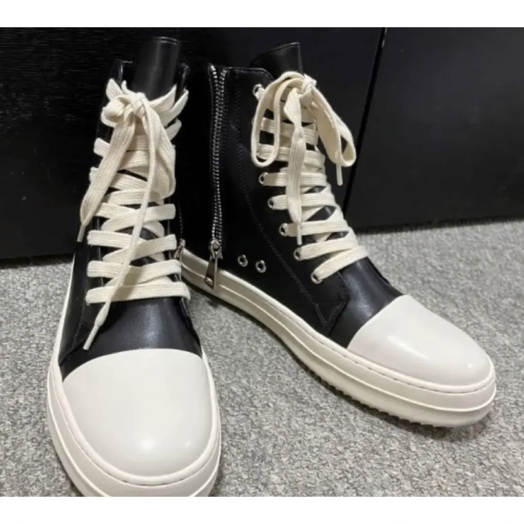 Rick Owens Ramones風　ハイカットスニーカー　26.5cm