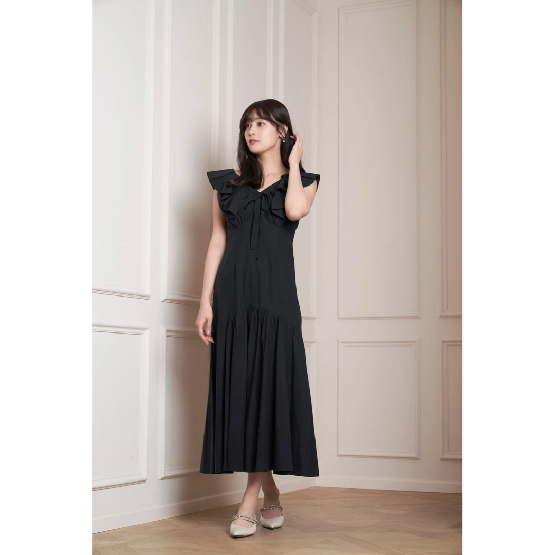 herlipto Destiny Ruffled Long Dress - www.sorbillomenu.com