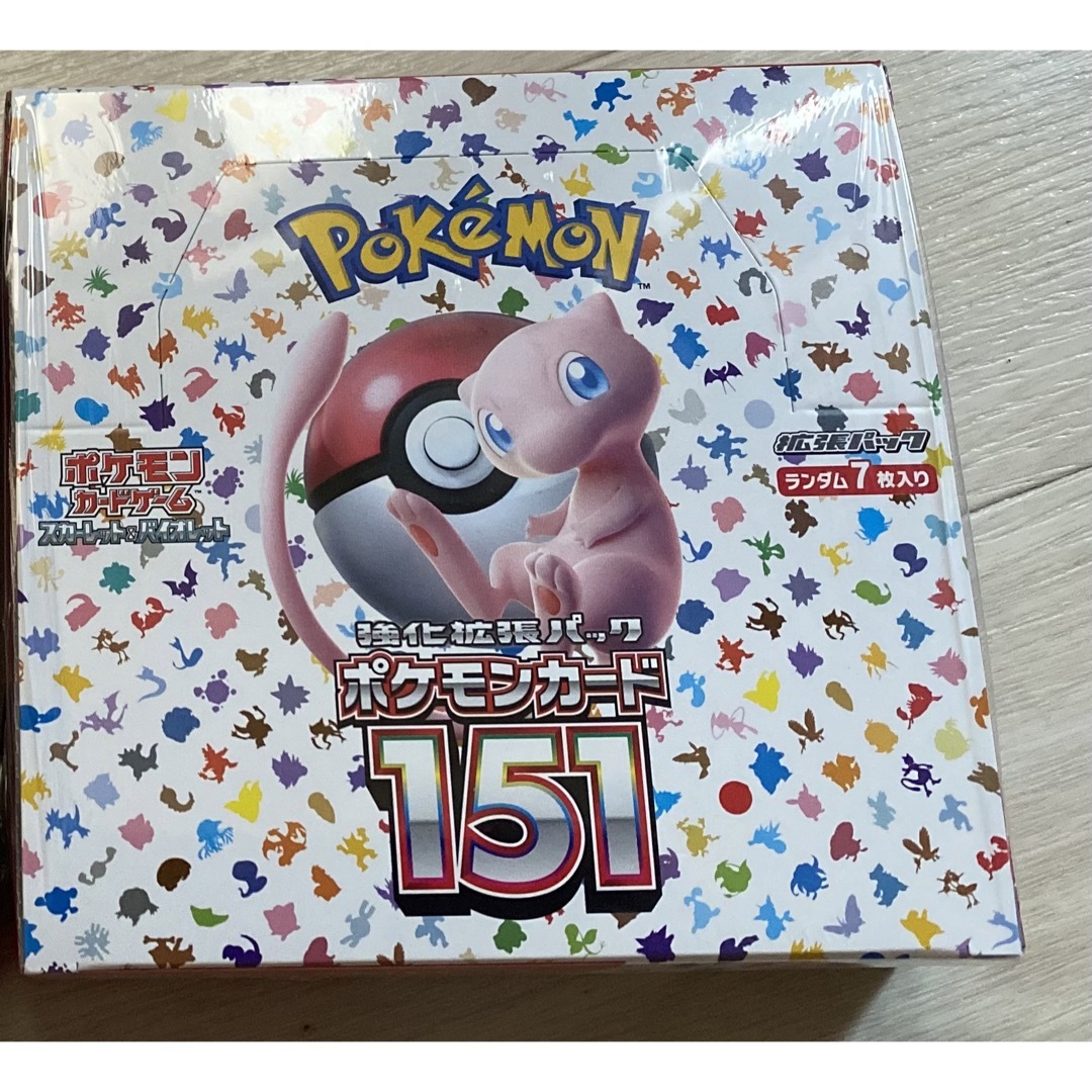 ポケモンカード151  スカーレット\u0026バイオレット　強化拡張パック　ボックス