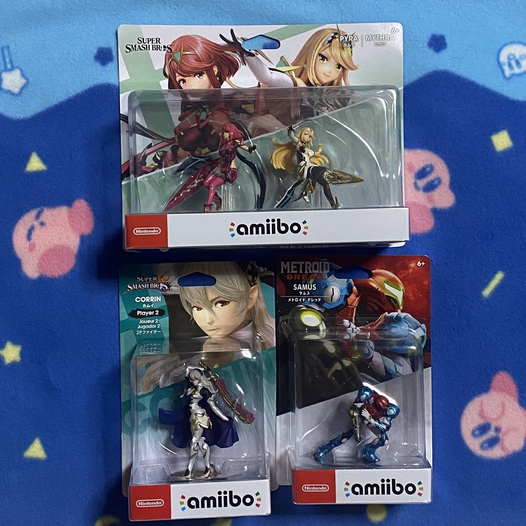 amiibo　カムイ　ホムラ　ヒカリ　ダブルセット　スマブラ ゼノブレイド　FE | フリマアプリ ラクマ