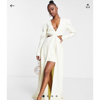 エイソス(asos)のasos ドレス　結婚式(ロングドレス)