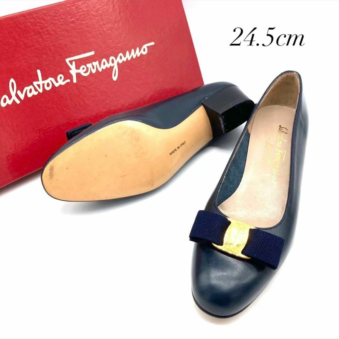 Salvatore Ferragamo - ✨️未使用品✨️ フェラガモ 24.5cm レザー