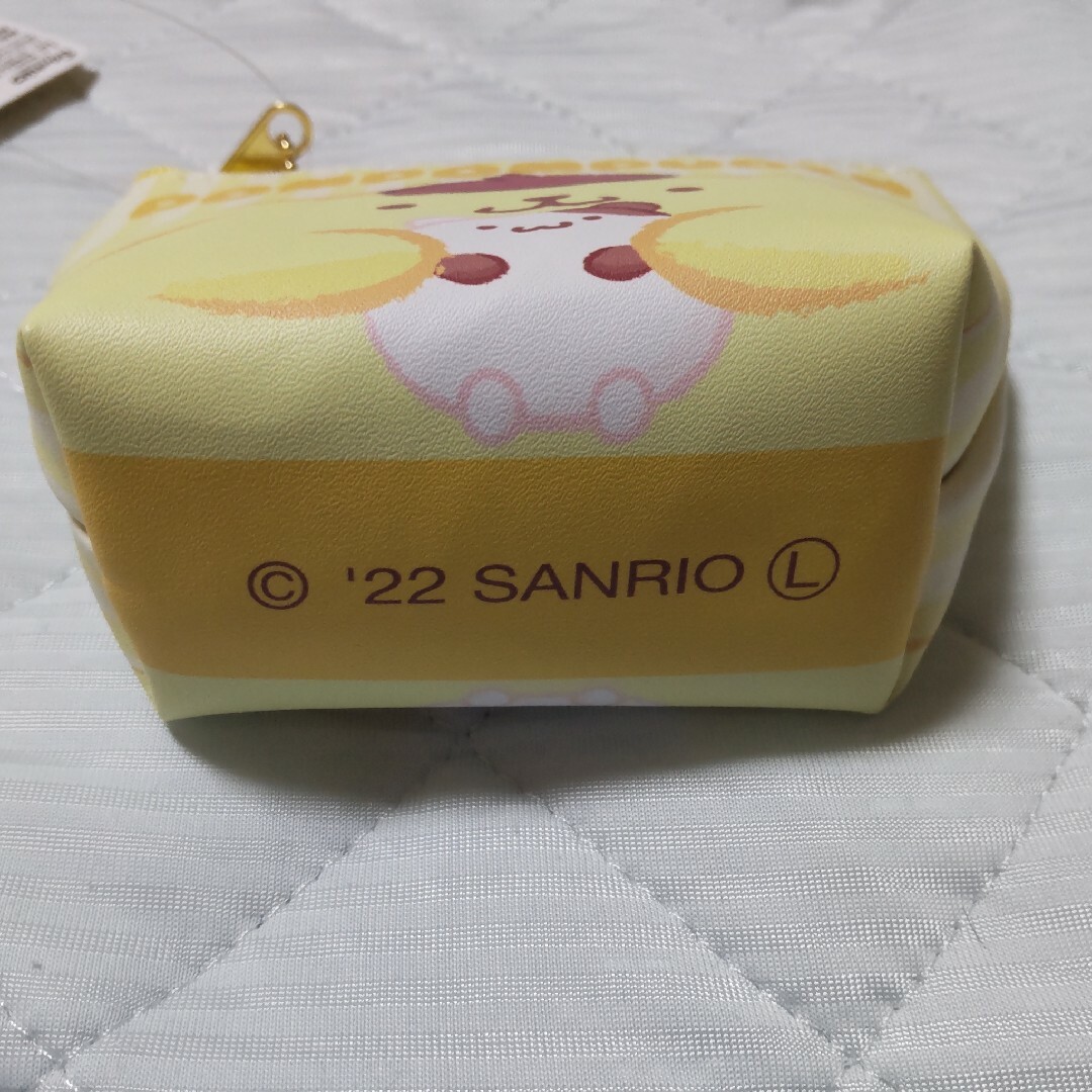 ポムポムプリン(ポムポムプリン)のSanrio ミニ舟形ポーチ ポムポムプリン エンタメ/ホビーのおもちゃ/ぬいぐるみ(その他)の商品写真