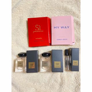 アルマーニ(Armani)の【未使用】アルマーニ香水サンプルセット(香水(女性用))