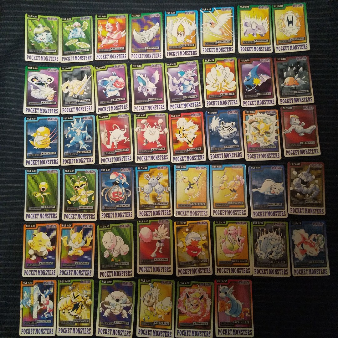 バンダイポケモンカードダス　初期　ブイズセット