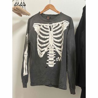 ヴィーローン(VLONE)のsaint michael vlone bone ロンT 正規品(Tシャツ/カットソー(七分/長袖))