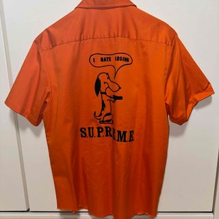 supreme dog s/s work shirt