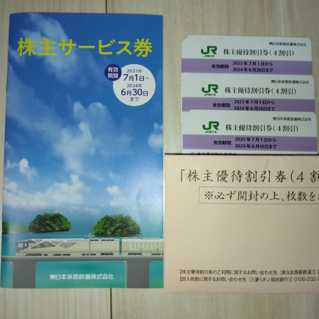 JR東日本株主優待割引券