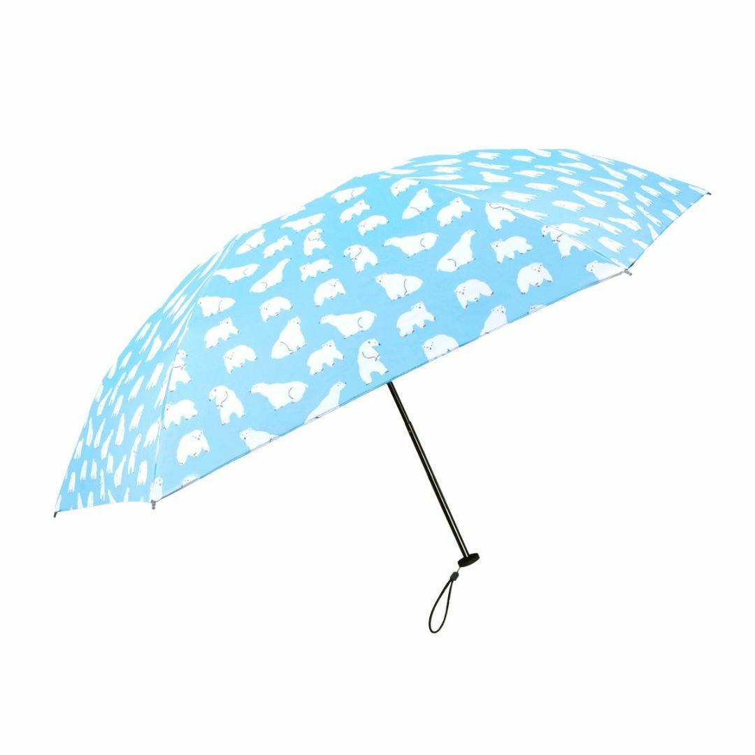【色: 白熊】CARRY Umbrella Moose完美な 折り畳み傘 軽量1