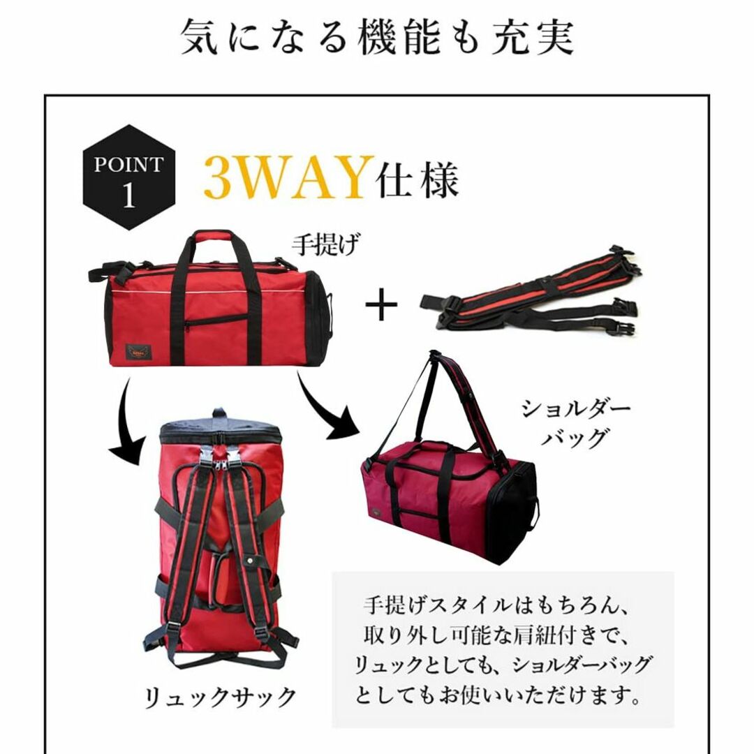 3wayリュック　ブラック　手提げ　ショルダー