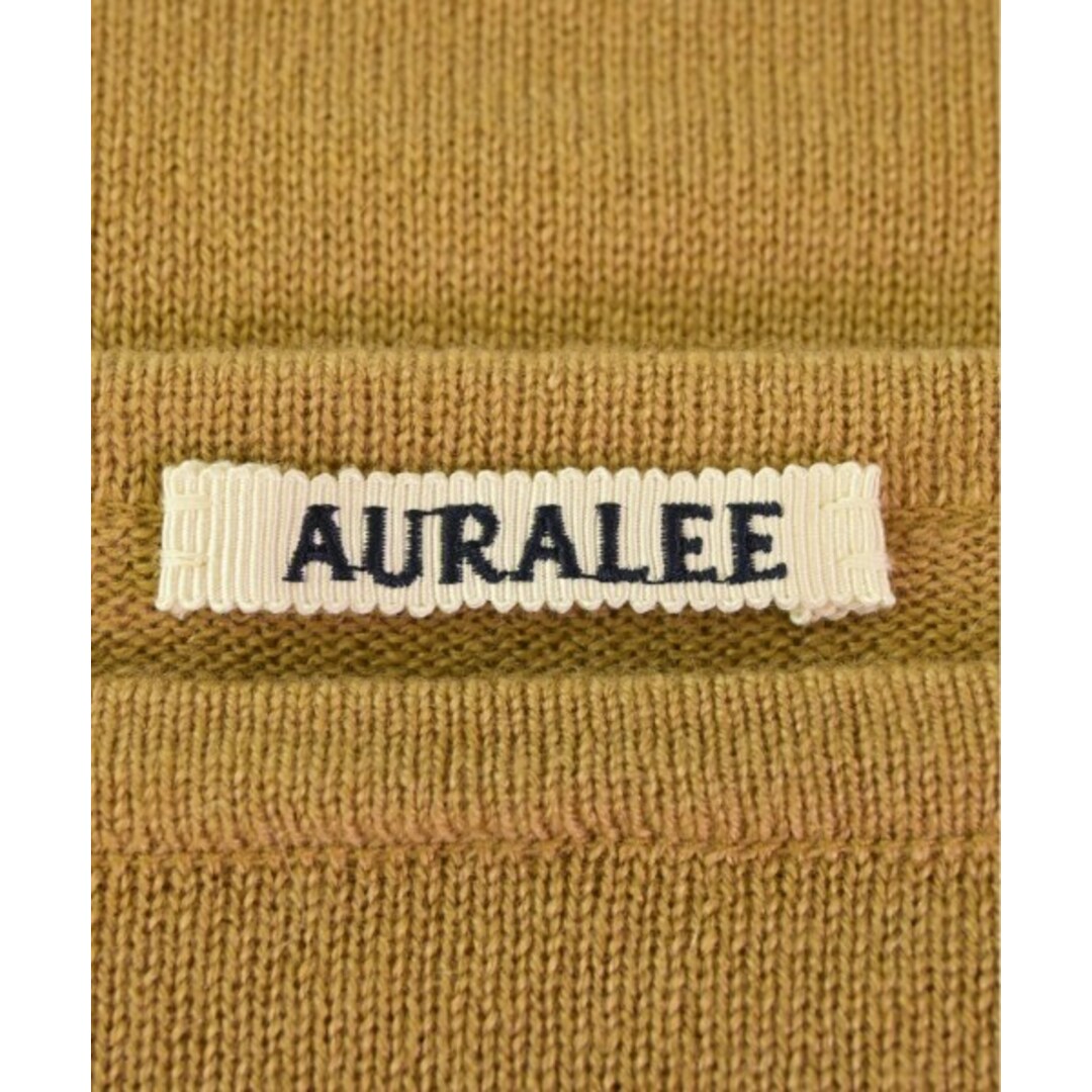 AURALEE(オーラリー)のAURALEE オーラリー ニット・セーター 3(S位) ベージュ 【古着】【中古】 メンズのトップス(ニット/セーター)の商品写真