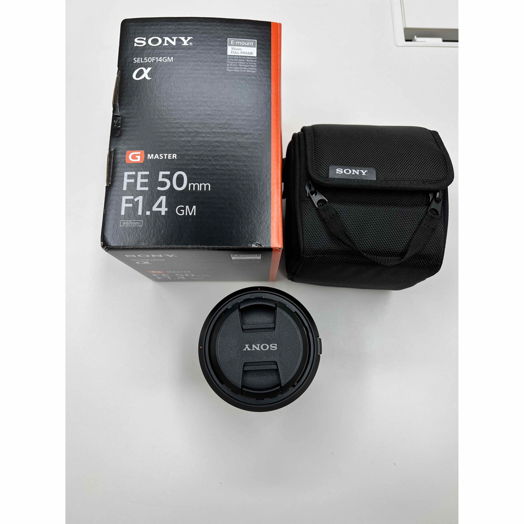 新品・未使用　SONY FE 50mm F1.4 GM MCプロテクター付き