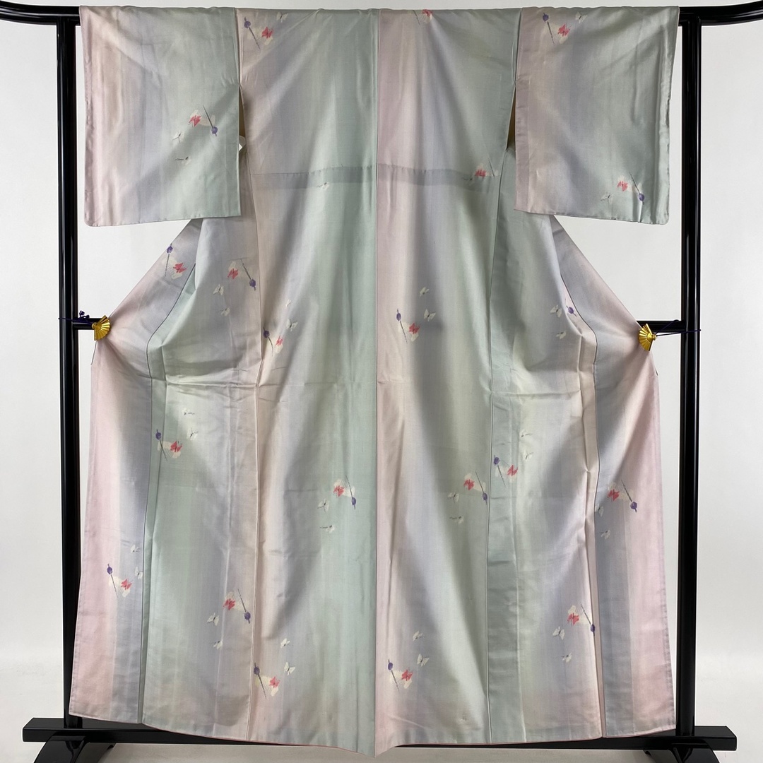 紬 美品 優品 身丈158cm 裄丈61.5cm 正絹 【中古】 | フリマアプリ ラクマ