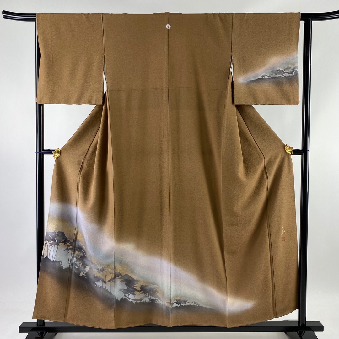 付下げ 身丈155.5cm 裄丈63cm 正絹 美品 名品 【中古】 | フリマアプリ ラクマ