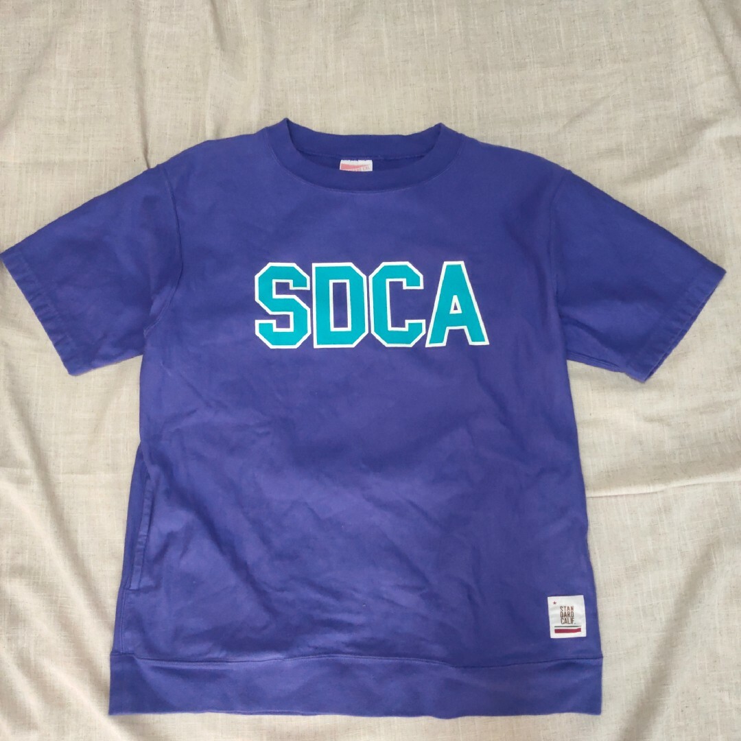 STANDARD CALIFORNIA(スタンダードカリフォルニア)のスタンダードカリフォルニア スウェットTシャツ SDCA メンズ キムタク メンズのトップス(Tシャツ/カットソー(半袖/袖なし))の商品写真
