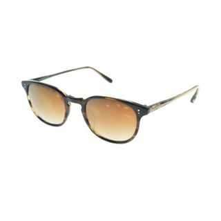 オリバーピープルズ(Oliver Peoples)のOLIVER PEOPLES メガネ - こげ茶xゴールドx茶系 【古着】【中古】(サングラス/メガネ)