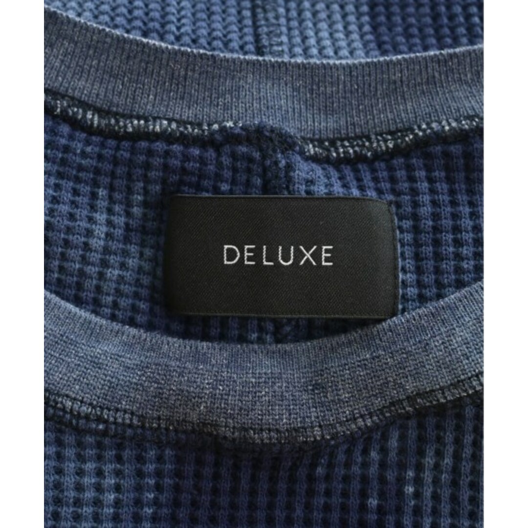 DELUXE(デラックス)のDeluxe デラックス Tシャツ・カットソー L 青系(タイダイ) 【古着】【中古】 メンズのトップス(Tシャツ/カットソー(半袖/袖なし))の商品写真