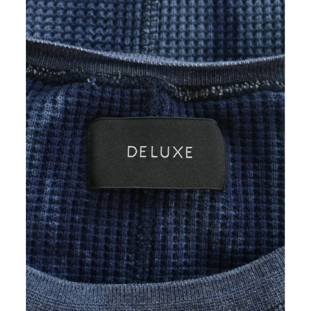DELUXE(デラックス)のDeluxe デラックス Tシャツ・カットソー L 青系(タイダイ) 【古着】【中古】 メンズのトップス(Tシャツ/カットソー(半袖/袖なし))の商品写真