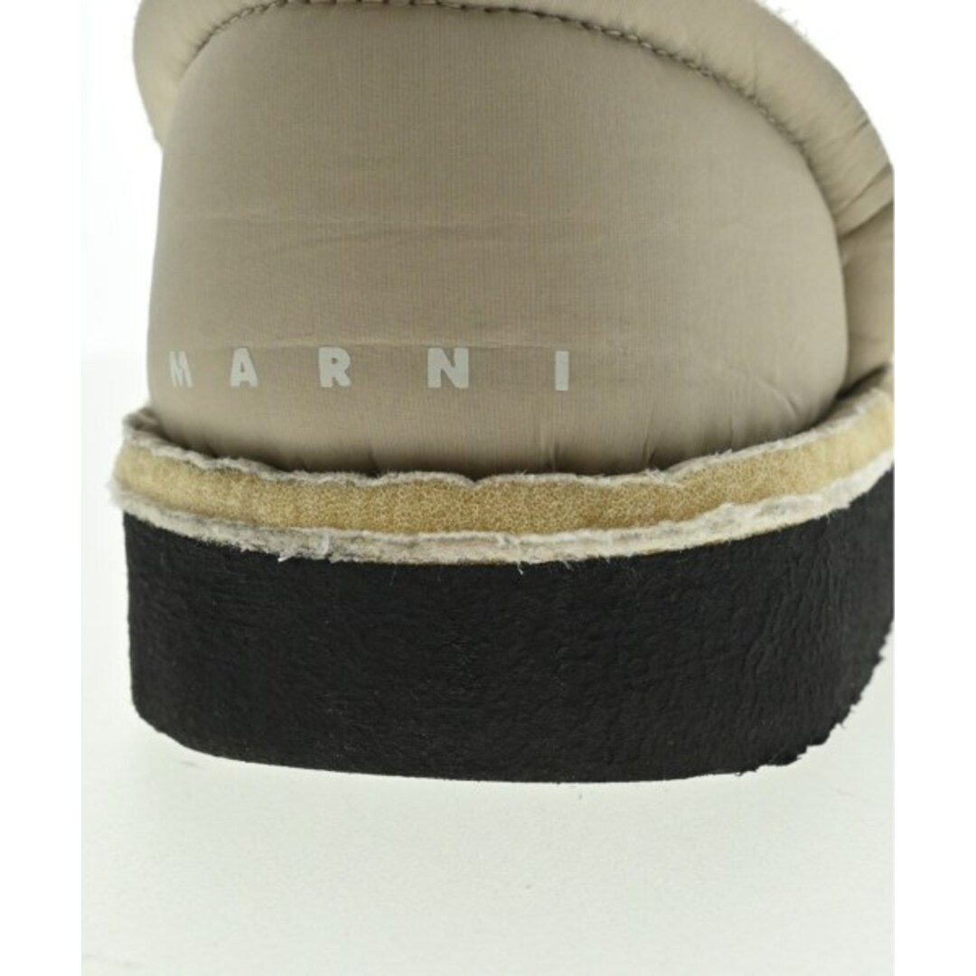 MARNI マルニ ビジネス・ドレスシューズ 41(26cm位) グレーベージュ 【古着】【中古】