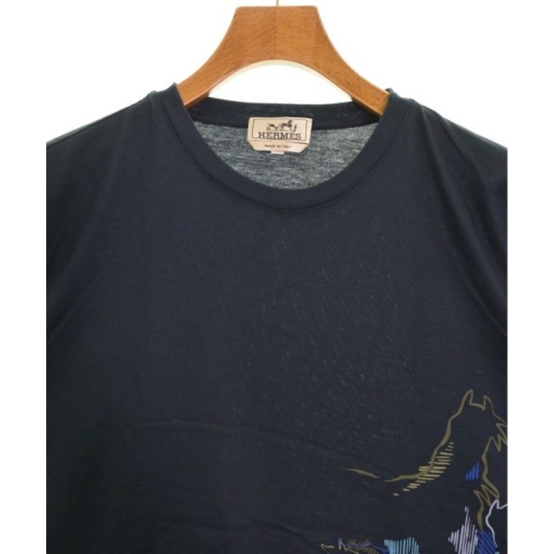 HERMES エルメス Tシャツ・カットソー L 紺