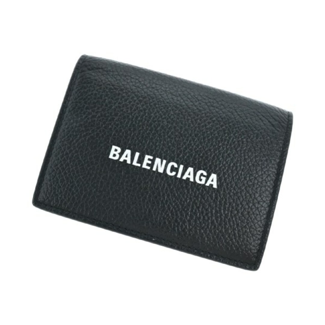 BALENCIAGA バレンシアガ 財布・コインケース - 黒x白