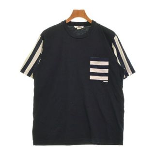 スンネイ(SUNNEI)のSUNNEI スンネイ Tシャツ・カットソー L 紺 【古着】【中古】(Tシャツ/カットソー(半袖/袖なし))