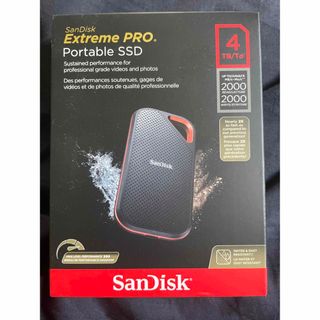 SanDisk 4TB Extreme PRO Portable SSD(PC周辺機器)