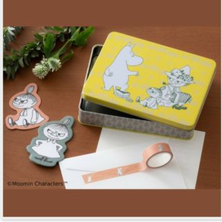 ムーミン(MOOMIN)のESSE付録ムーミン缶BOXセット(ファッション)