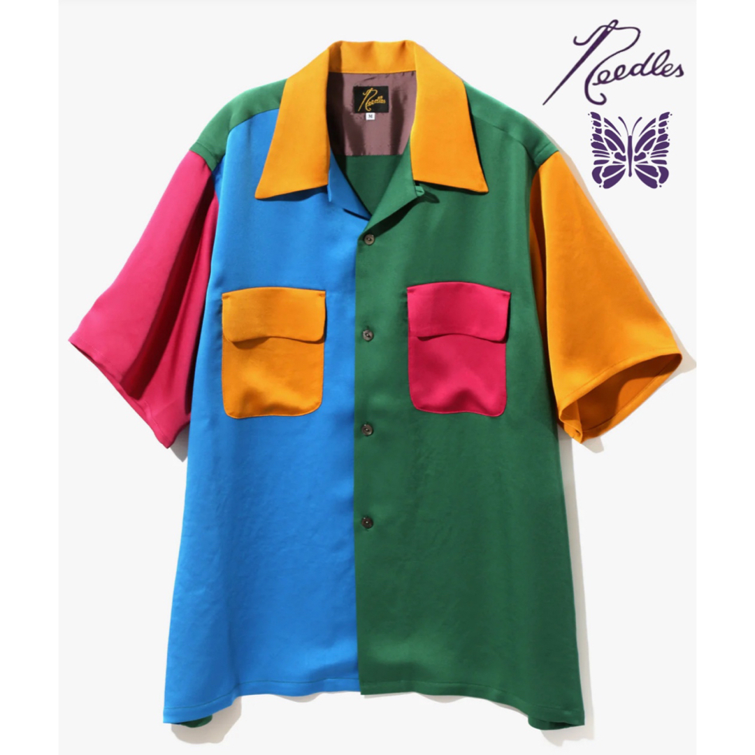 NEEDLES S/S CLASSIC SHIRT-MULTI COLOUR