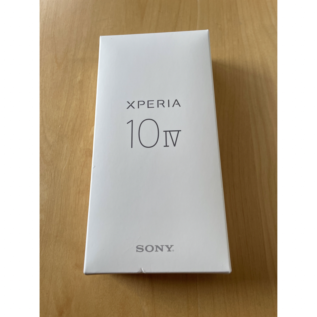 Xperia(エクスペリア)のXperia 10 IV ホワイト　128GB 楽天モバイル スマホ/家電/カメラのスマートフォン/携帯電話(スマートフォン本体)の商品写真