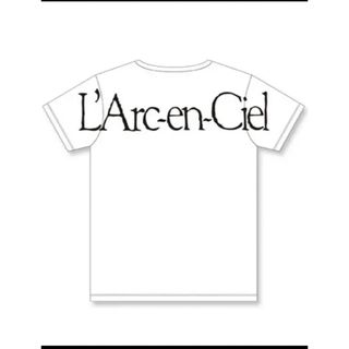 ラルクアンシエル(L'Arc～en～Ciel)のL'Arc~en~Ciel 30th BIG旧ロゴTシャツ　白　ラルクアンシエル(ミュージシャン)