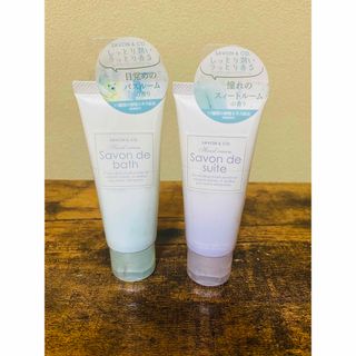 アクアシャボン(AQUA SAVON)の新品フレグランスハンドクリーム　サヴォンドゥSAVON ＆ CO潤い　保湿　香り(ハンドクリーム)