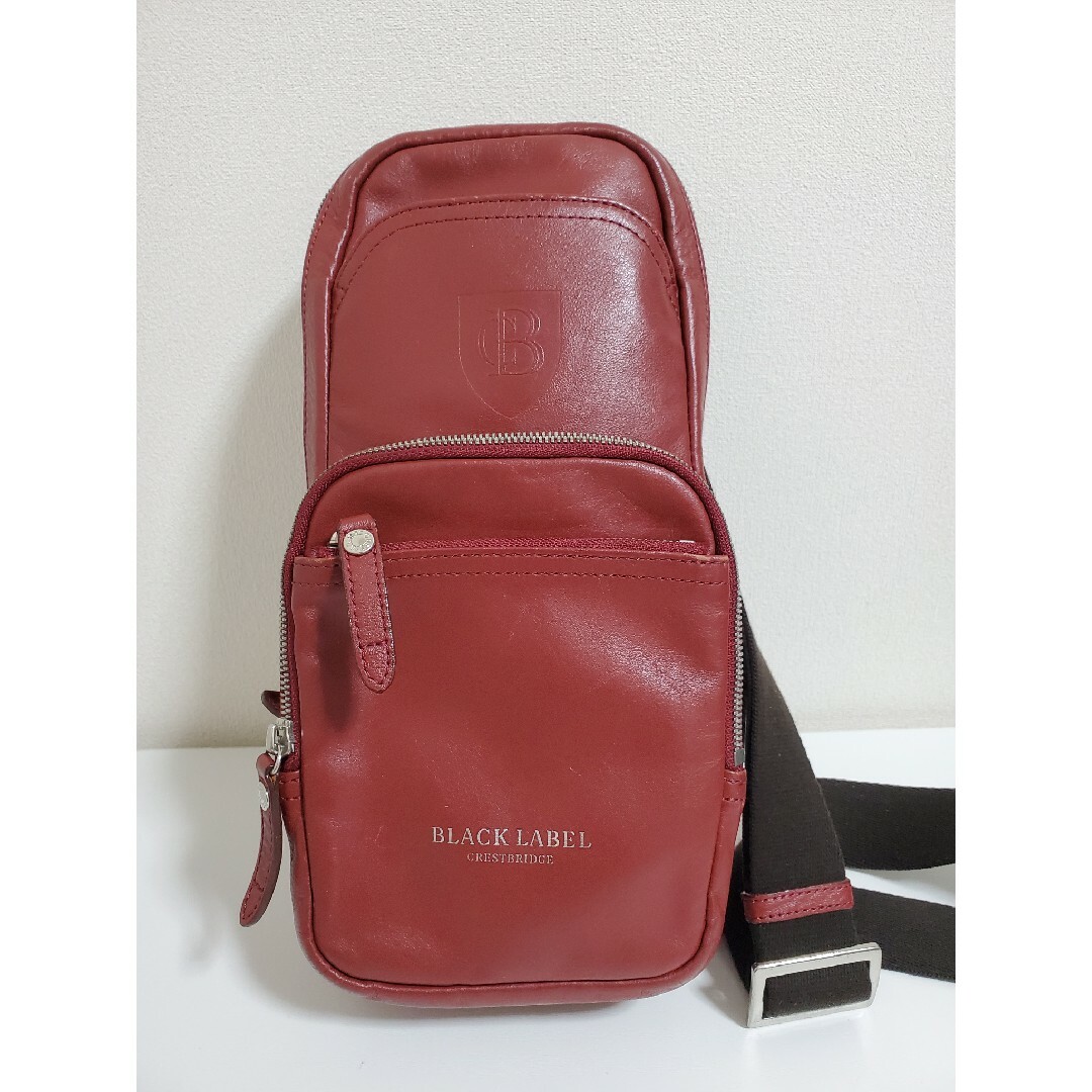 BLACK LABEL CRESTBRIDGE - 美品!幻の傑作!高級レザー!ブランド