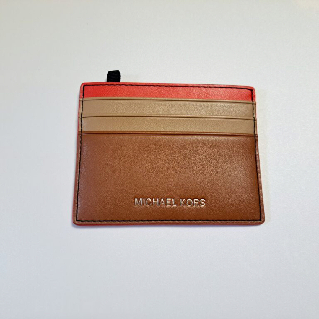 MK-305 MICHAEL KORS カードケース ラゲッジ/サングリア