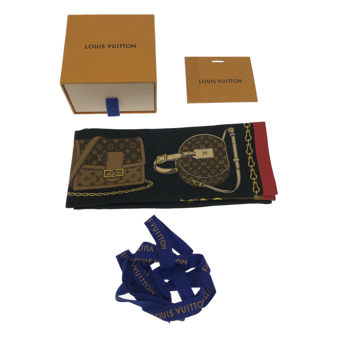 LOUIS VUITTON - ルイヴィトン スカーフ シルク100% バッグ LOUIS VUITTON - ルイヴィトン スカーフ シルク100% バッグ