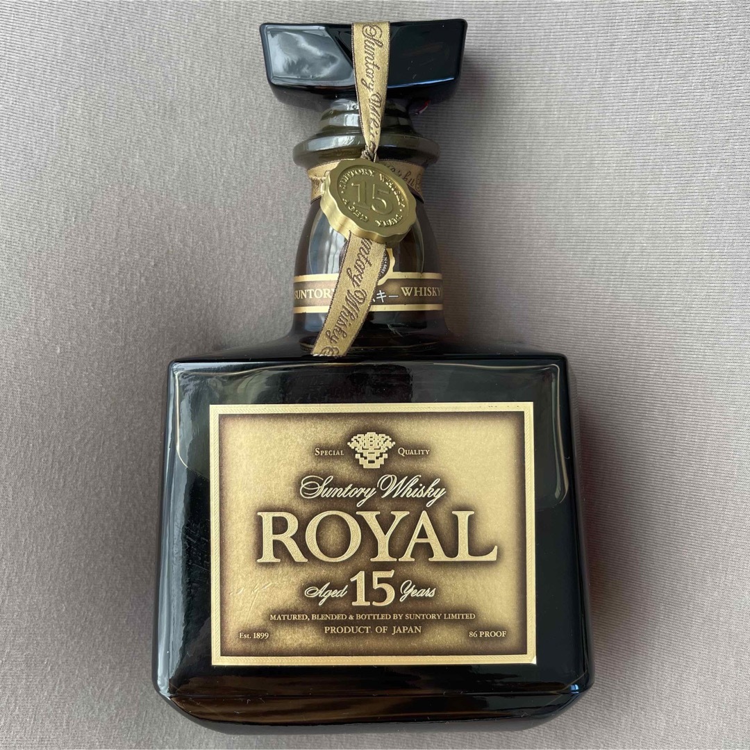 未開封〇SUNTORY サントリー ローヤル ROYAL 15年ゴールドラベル