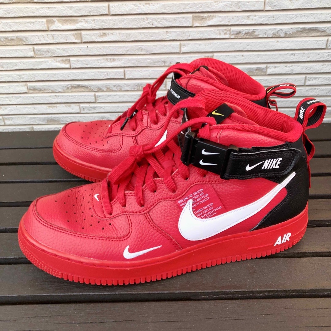 Nike Air Force 1 Mid 07 Lv8 Air Force Mid 804609-605 26Cm 26cm Sneakers