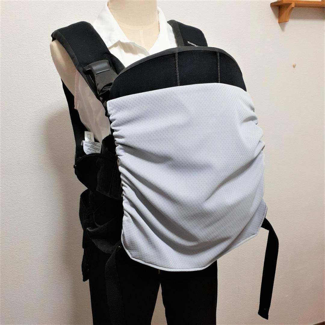 BABYBJORN(ベビービョルン)の即購入OK・UVカット 冷感 暑さ対策にフードのない抱っこ紐用スリーピングフード ハンドメイドのキッズ/ベビー(外出用品)の商品写真