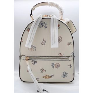 超美品 コーチ COACH リュック ジョーダン 花柄 03-23071603