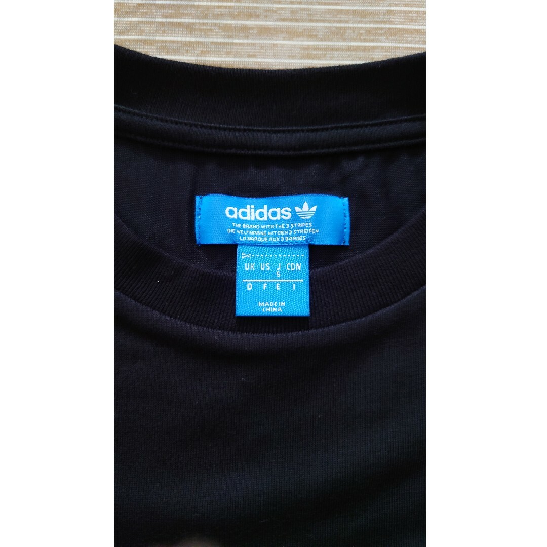 adidas(アディダス)のアディダス　Tシャツ　黒 メンズのトップス(Tシャツ/カットソー(半袖/袖なし))の商品写真