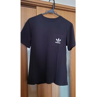 アディダス(adidas)のアディダス　Tシャツ　黒(Tシャツ/カットソー(半袖/袖なし))